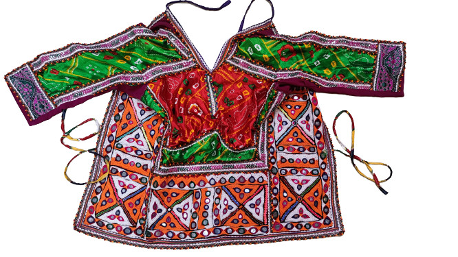 Stunning Banjara Tribal Kuchi Hand Embroidery Indian Traditional Back Less Choli