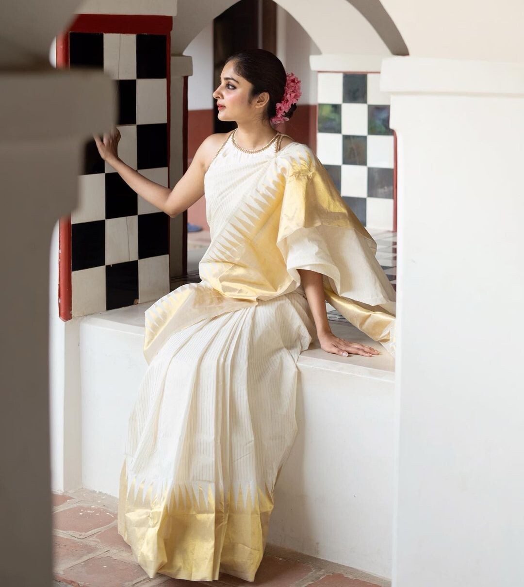 Women’s Banarasi Soft Silk Saree With unstitc Blouse Piece, Indian Wedding Wear