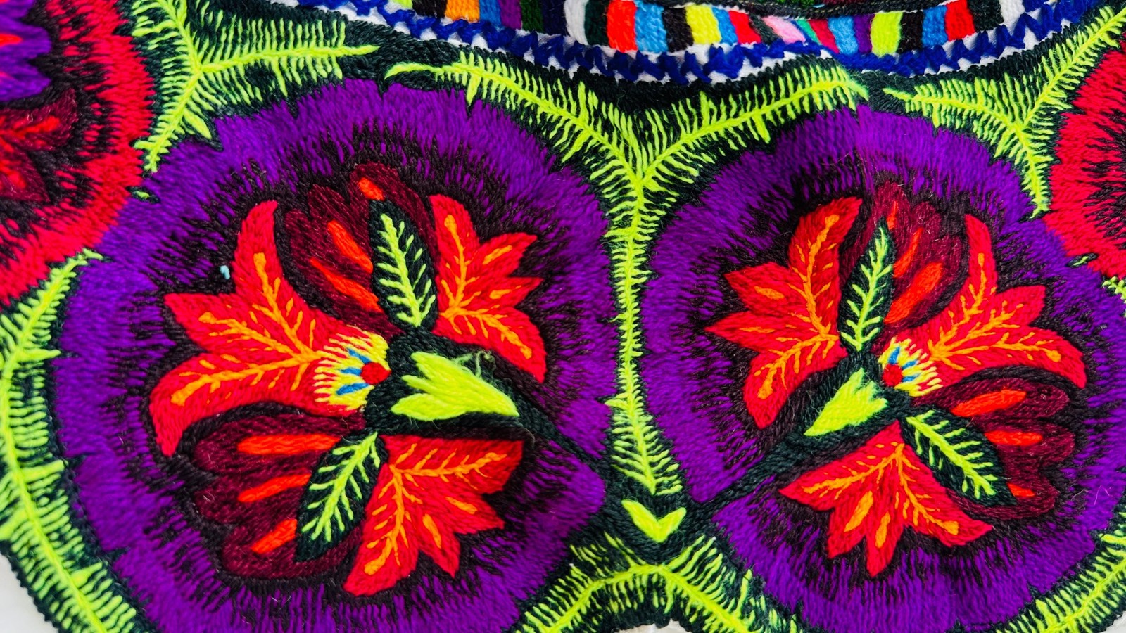 Silk Velvet Embroidered Dress. Repurposed Ocosingo Embroidery Mayan Made Mexican