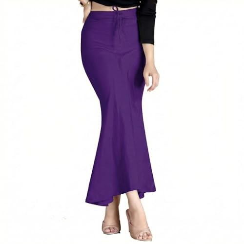 Seamless Cotton Saree Shapewear for Women – Stretchable Mermaid Sari Shaper Pett