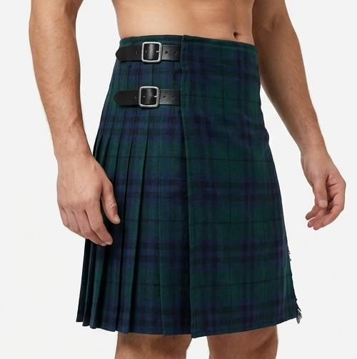 Scottish 8 Yard Keith Tartan Kilt for Men – Traditional Highland Tartan Kilt