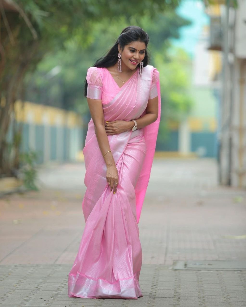 Wedding Pallu Saree Soft Silk with Rich Jacquard Weave Indian Bollywood saree