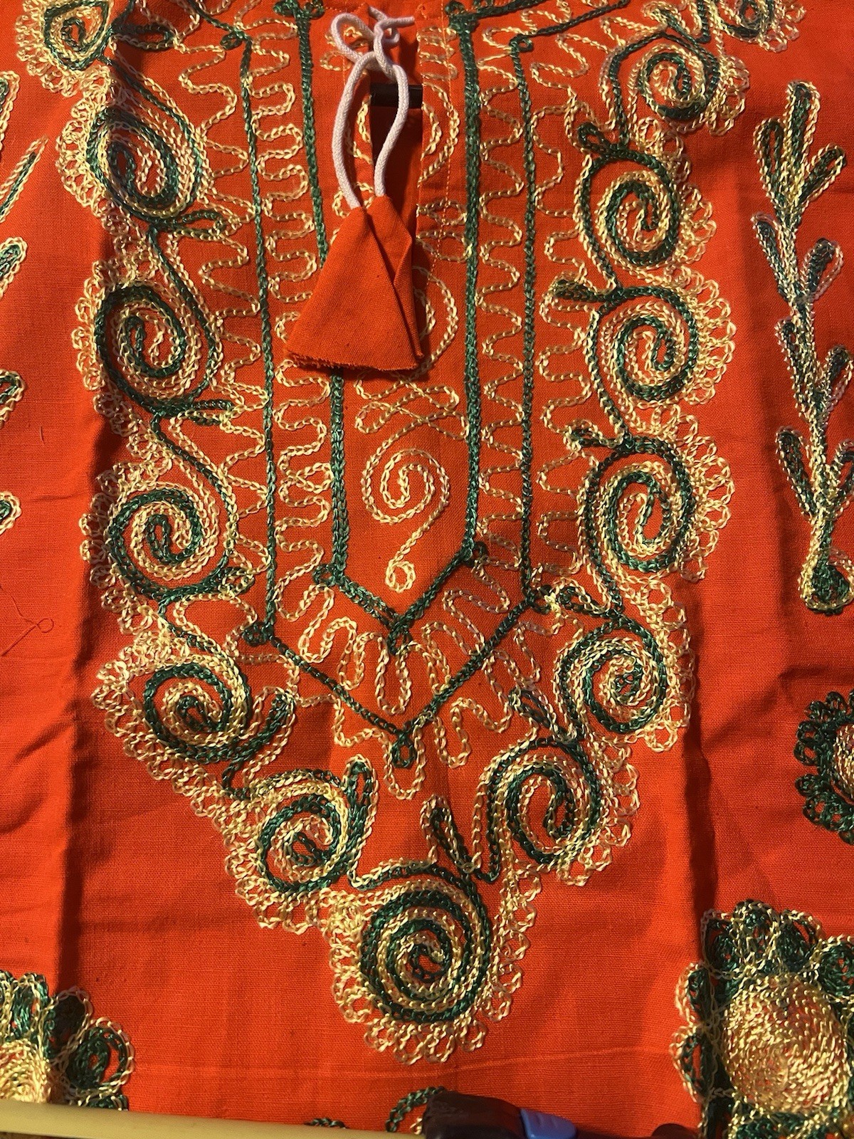 Kurta Outfit for Women/Child~Size 24~Beautiful Orange/Green/Yellow