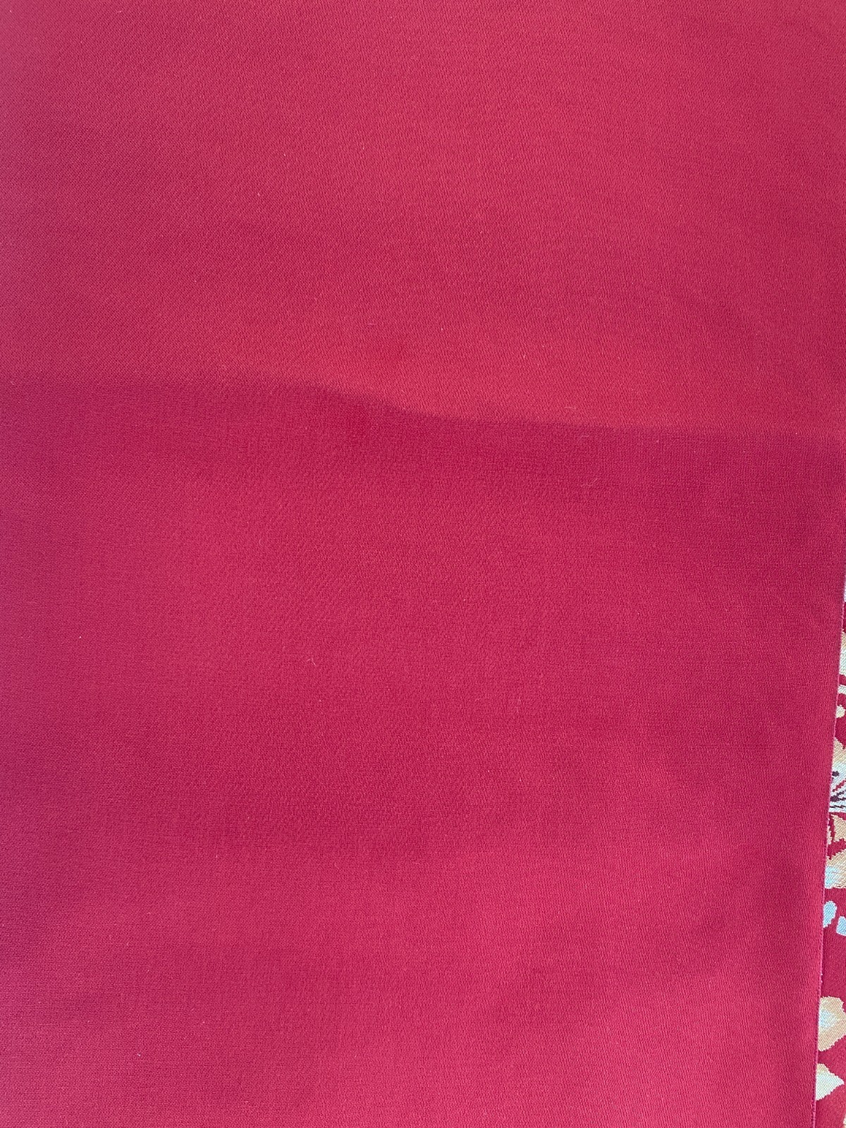 Japanese Vintage Kimono Nagoya Obi Silk Red Traditional Authentic 136x 11in