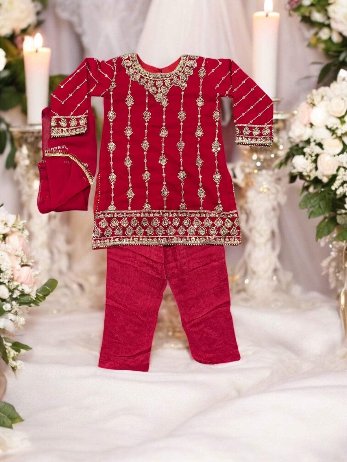 Traditional Designer Salwar Kameez for Little Girls – Elegant & Stylish Ethnic W