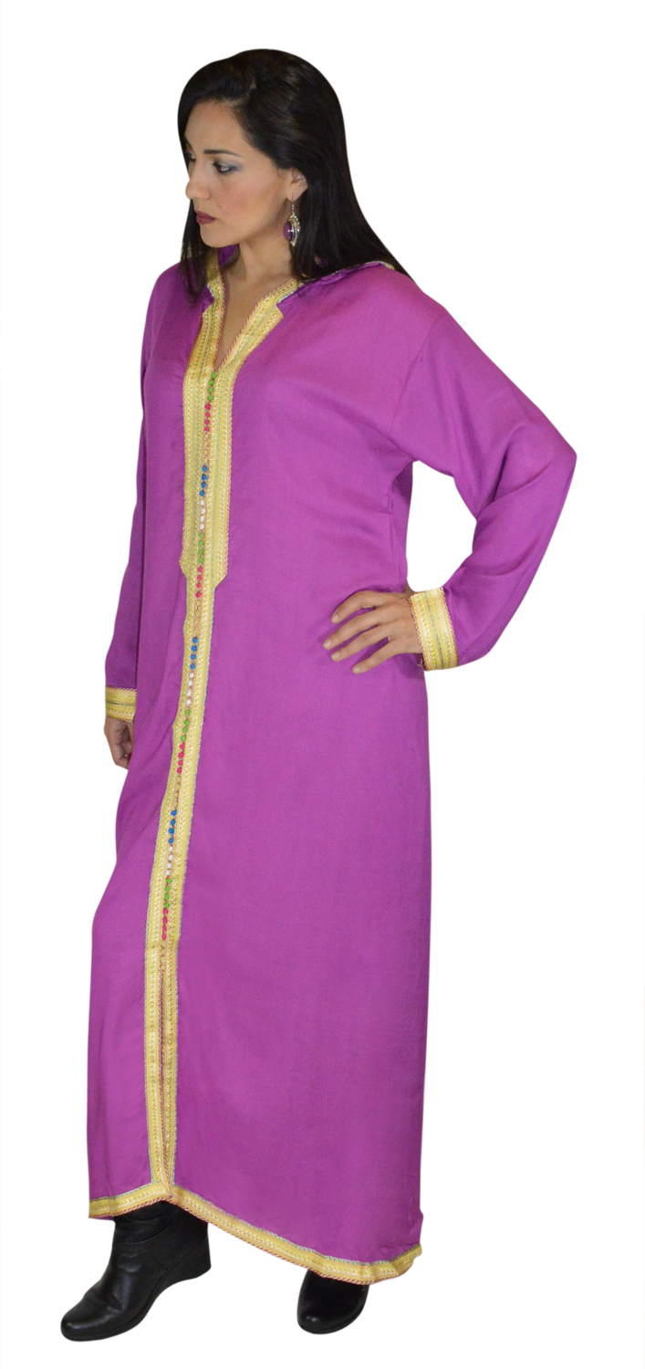 Kaftan Moroccan Women Arabian Beach Summer Caftan Long Dress Muslim Abaya Jelaba