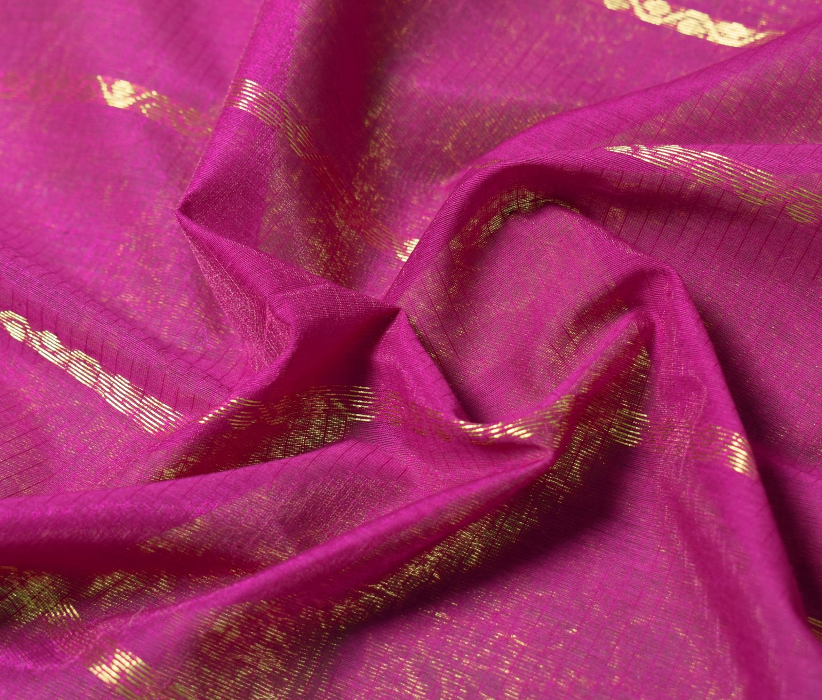 Sushila Vintage Purple Saree Green Border Pallu Banarasi Brocade Art Silk Sari C