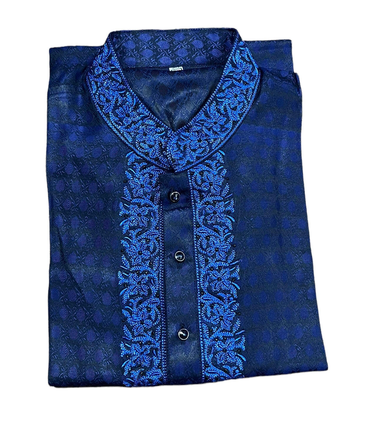Blue – Soft Cotton Traditional Boys Kurta- 018