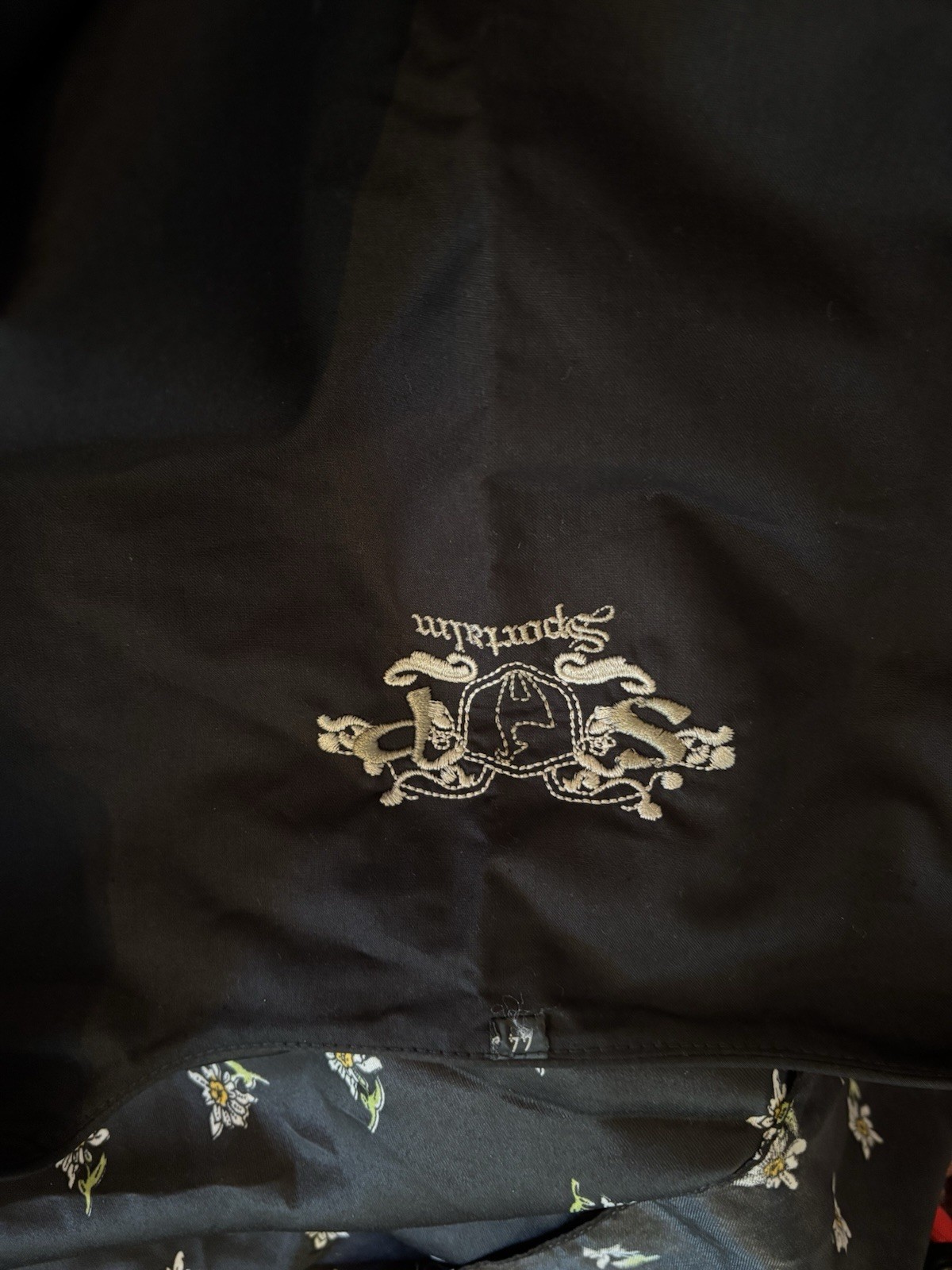 Fuchs Trachtenmoden Black Silk Dirndl Dress Size Large NWOT, Never Worn