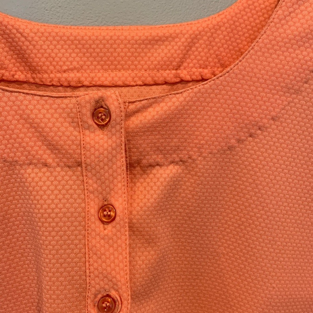 Peach Orange Kurta Approx. Women’s Large or Men’s Medium Please See Measurements
