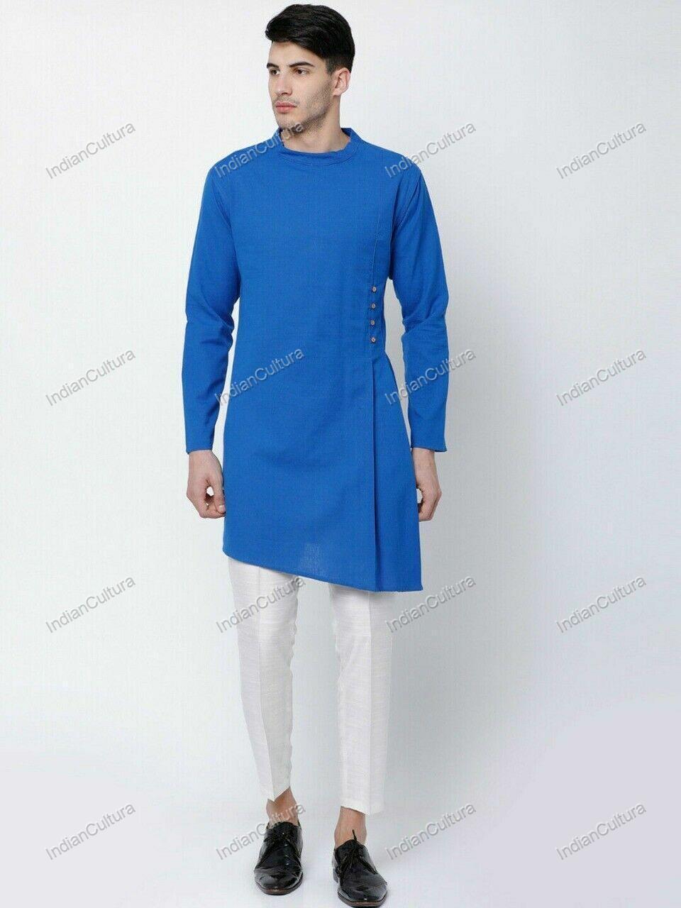 Cotton Indian Festival Dress Kurta Designer Kurta Loose Fit Shirt Plus Size
