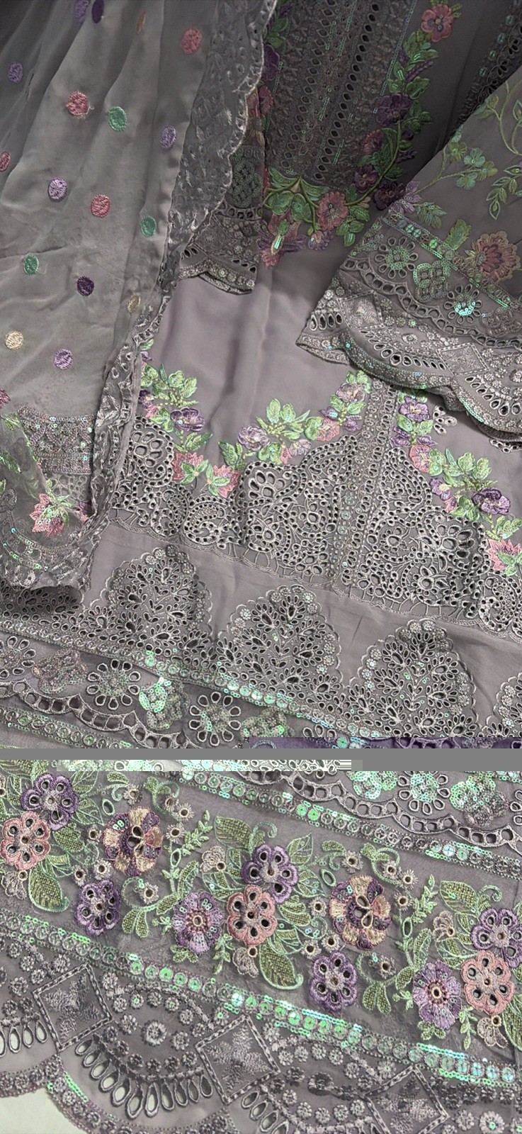 Pakistani Indian Stitched Readymade Salwar Kameez Suit Festive Wear Party Dress