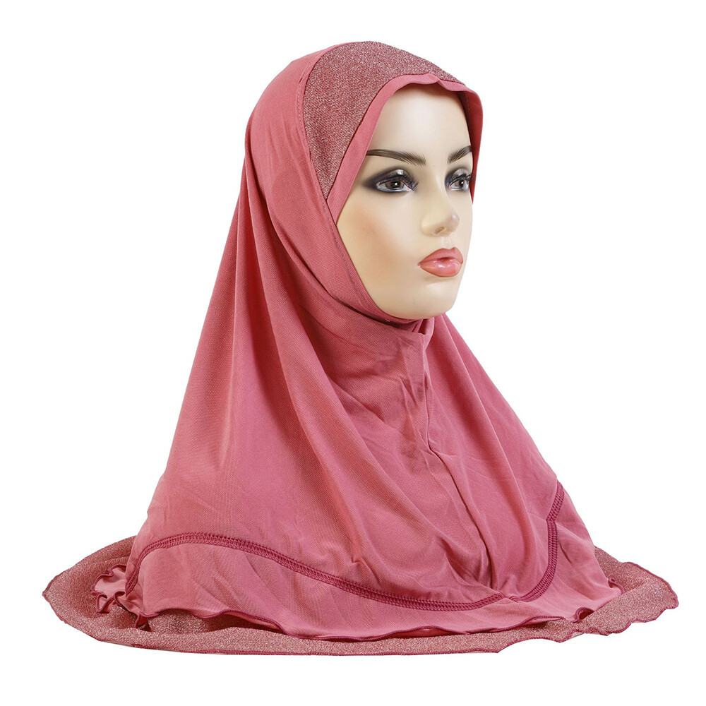 Women’s Muslim Hijab Scarf Head Wrap Bonnet Headscarf Turban Hijabs 12 Colors