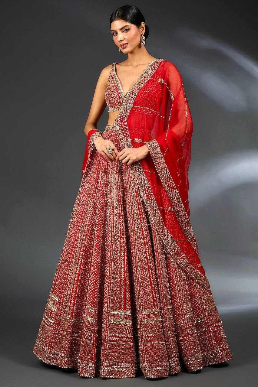 Indian Wedding Party New Designer Lehenga Choli Lehenga Pakistani Wear Bollywood