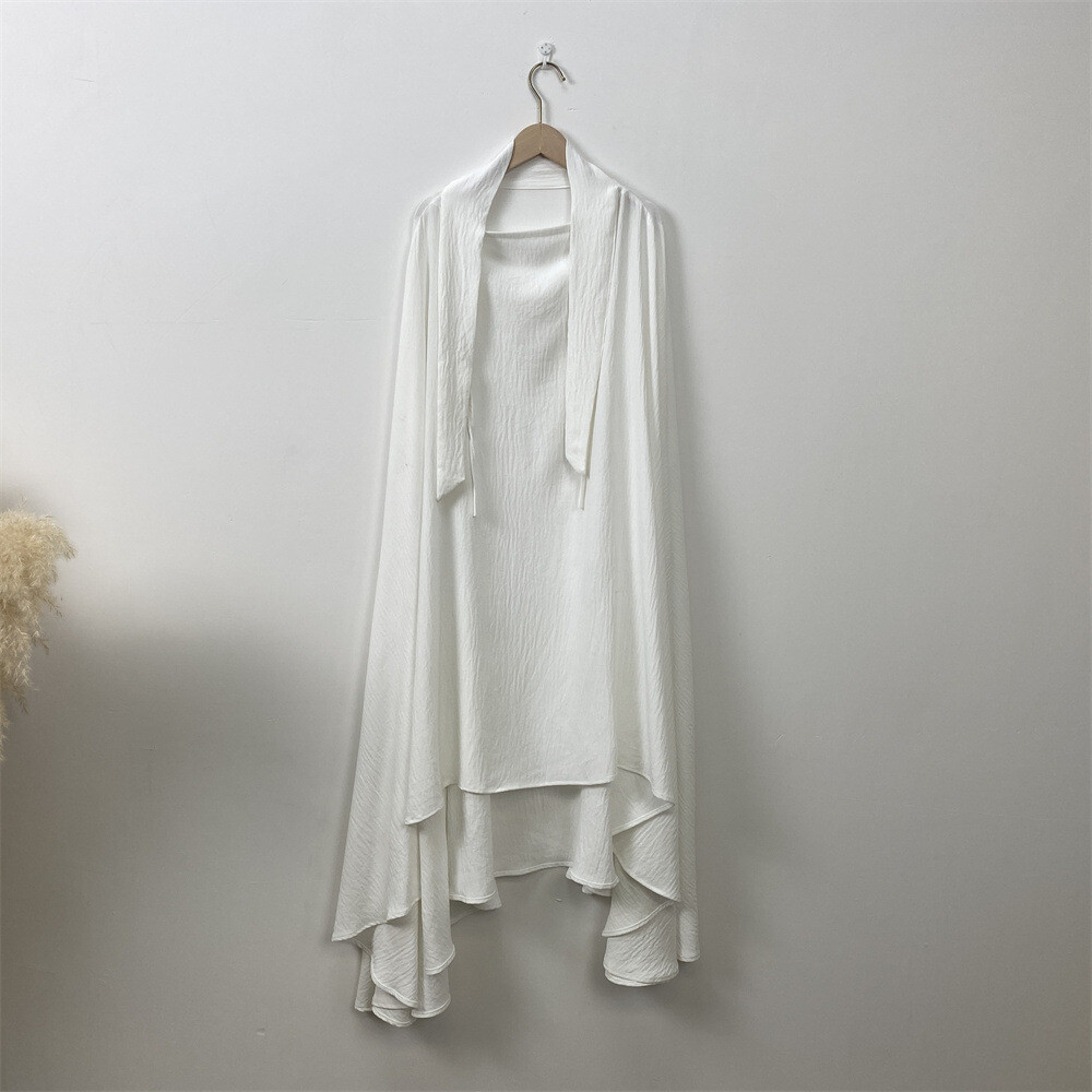 Muslim Women Long Hijab Scarf Niqab Islamic Khimar Prayer Nikab Abaya Dress Robe