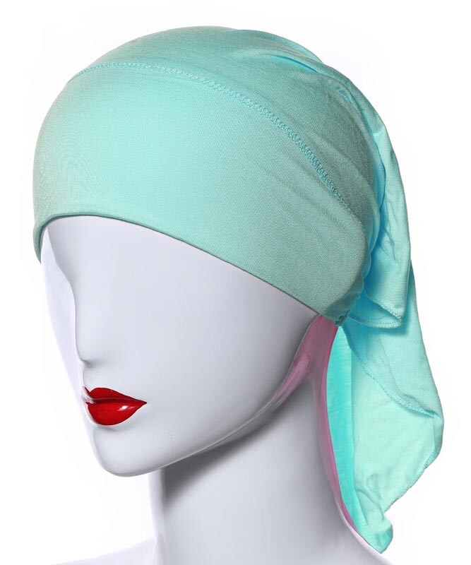 Women Men Muslim Hijab Turban Inner Underscarf Head Scarf Wrap Cap Hat Bandana