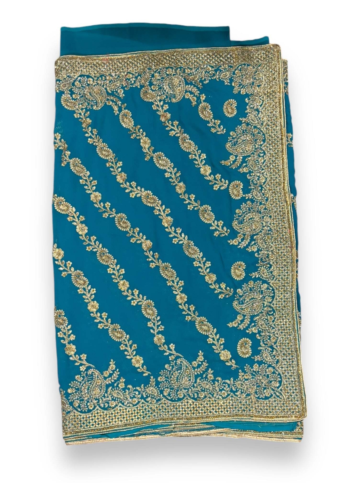 Traditional Designer Saree with Ready Blouse – 015