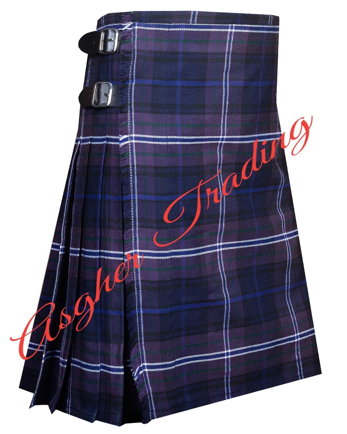 Men’s Traditional Scotland Forever 16 Oz Tartan 8 Yard kilt & Custom Size kilts