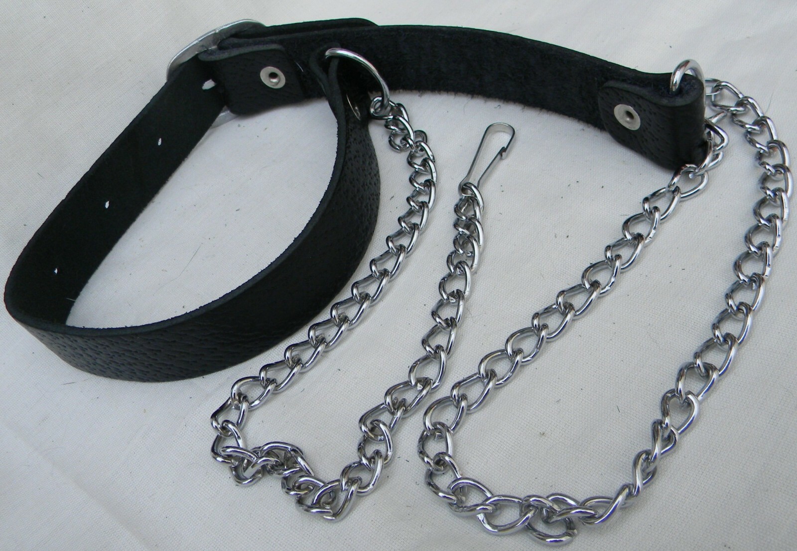 Original Long Horse Hair Sporran with Two White Tassels