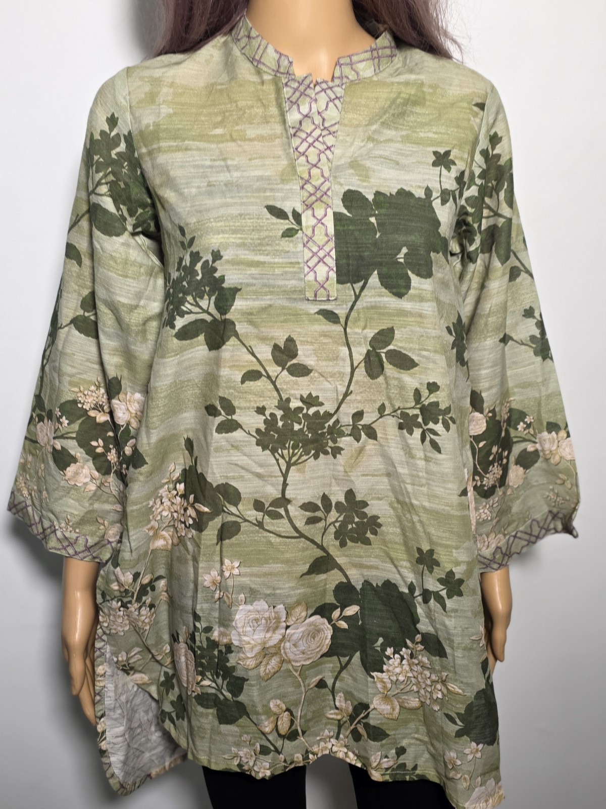 Pakistani Brand Kurta Gul Ahmed Ideas Pret Shirt Size XS/36 Top Tunic Desi Dress