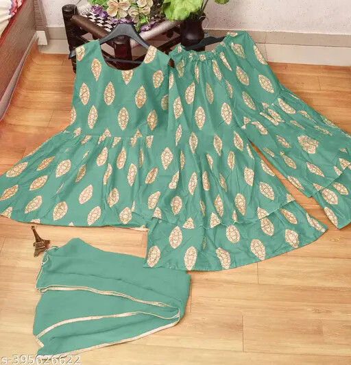 Indian Women Beautiful New Design Attractive Sharara Set with Dupatta For Girls