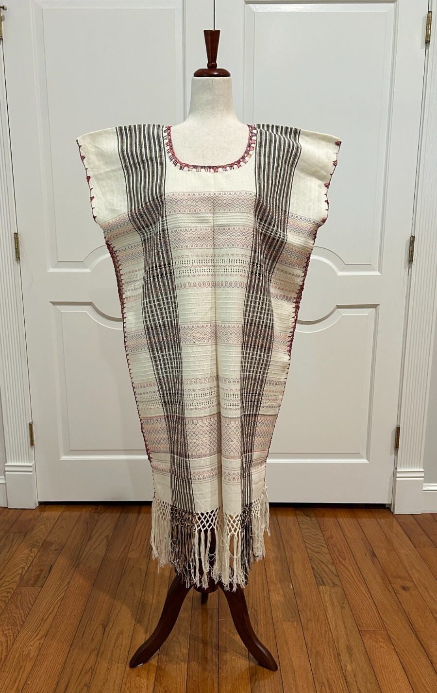 Pedal loom Mexican Dress! Summer Dress! Huipil style!