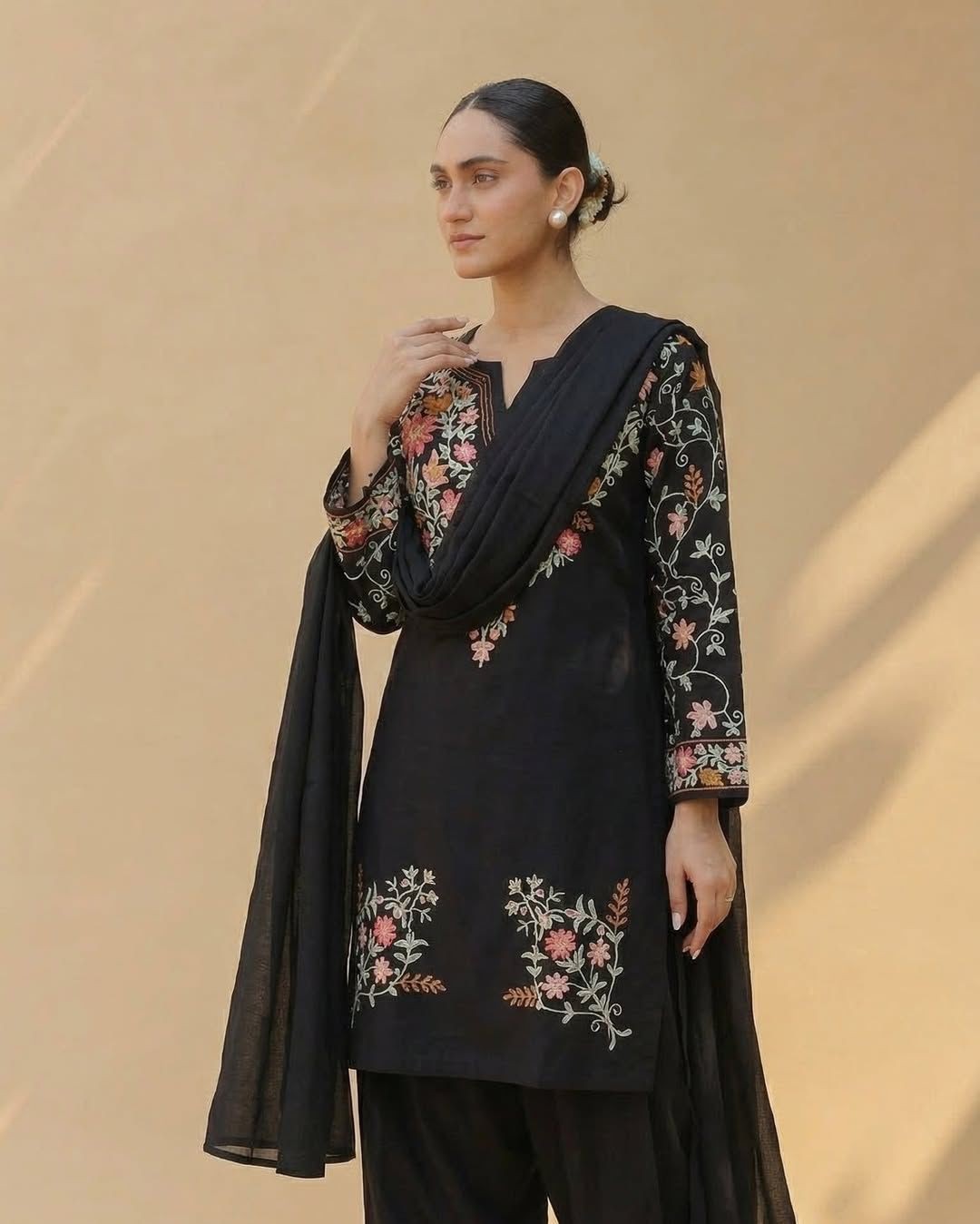 Pakistani Roman Silk Salwar Kameez Readymade Piece Suits Bollywood Wedding Party
