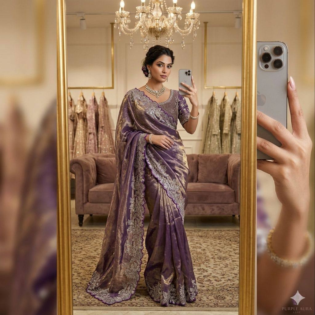 Indian Saree Wedding Designer Party Wear Blouse Bollywood Sari Ethnic Pakistani