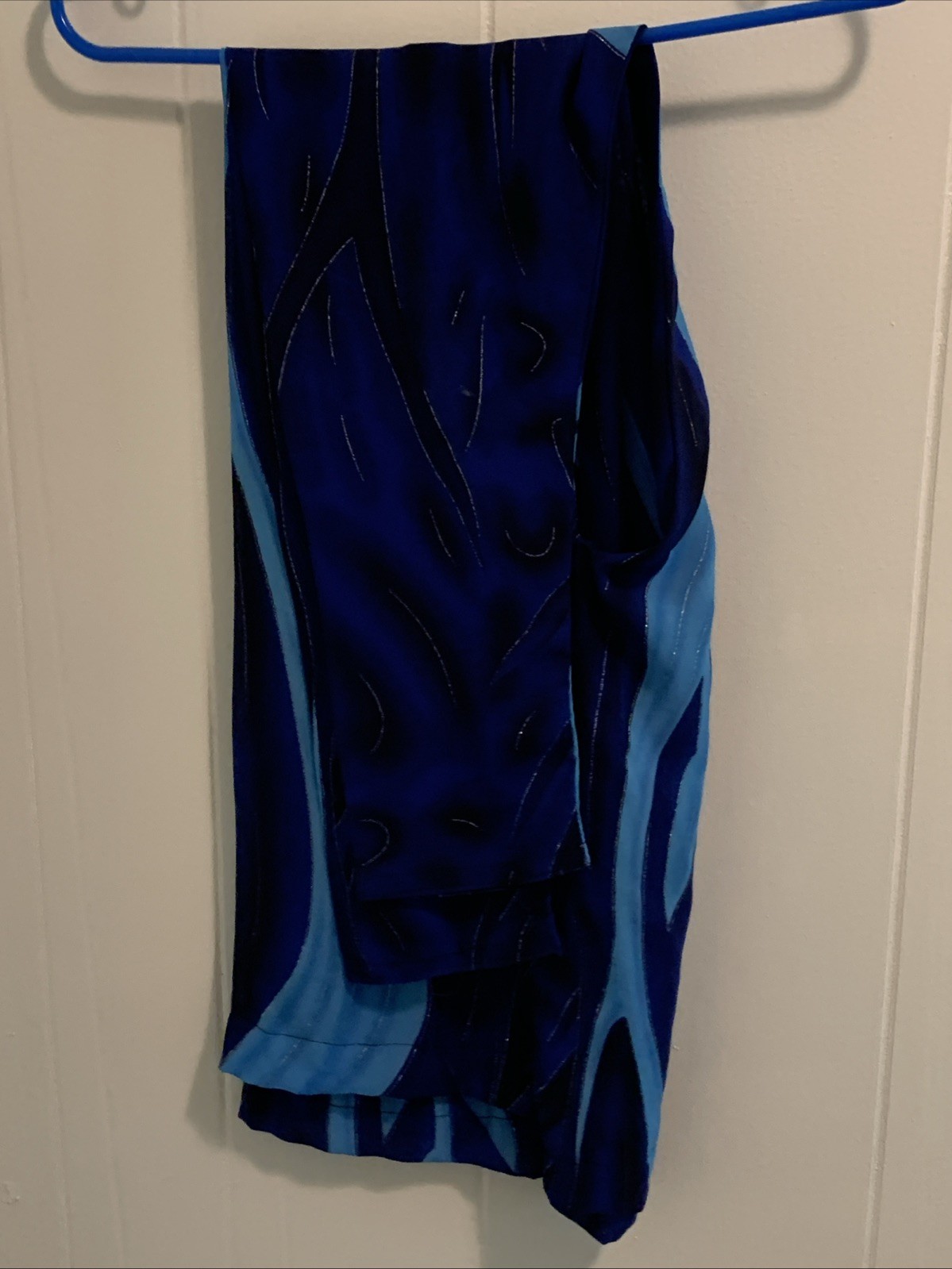 Indian/pakistani Navy Blue And Sky Blue Colors shalwar Kameez Brand New