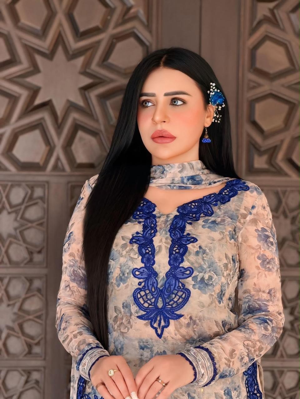DESIGNER PALAZZO PANT SUIT KURTI PALAZZO SHALWAR KAMEEZ SUIT WOMEN INDIAN ETHNIC