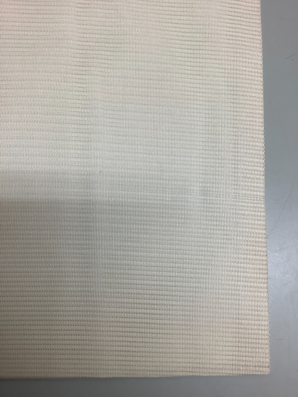 Japanese Vintage Kimono Nagoya Obi polyester White leaf tradition 143.3×12.2inch