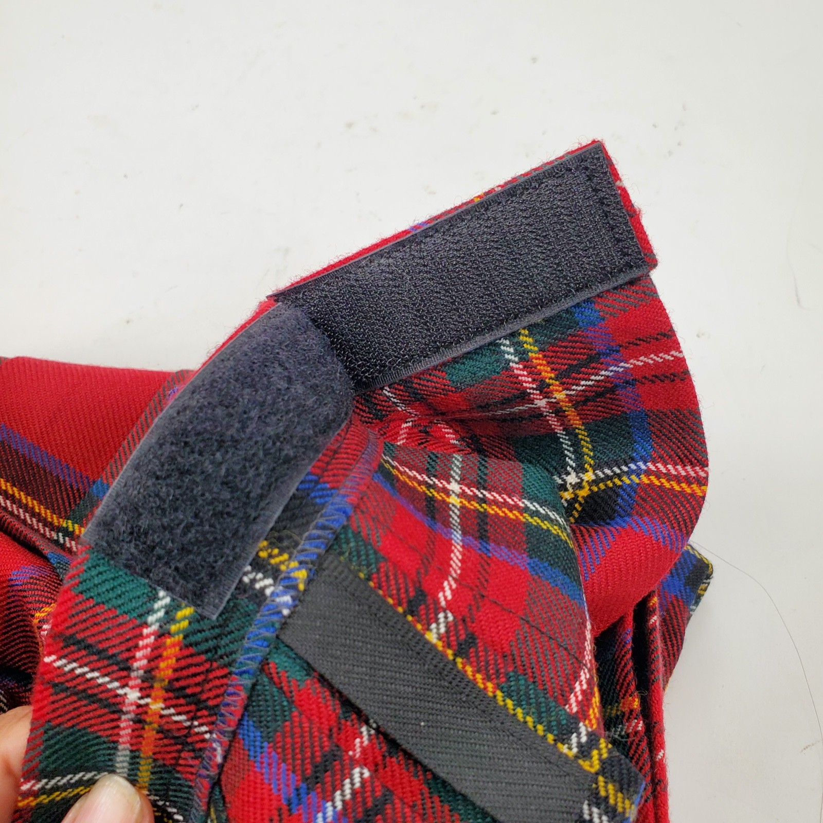 Kids Royal Stewart 100% Wool Tartan Kilt Hector Russel Scotland Adjusts to Sz 24