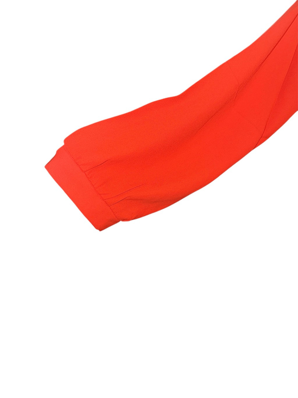 three eighty two Beckett in tomato blouse long sleeve