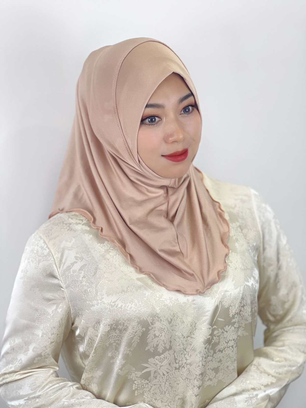 Muslim Arab Women Party Hijab Instant Amira Headscarf Wrap Shawls Turban 1PCS