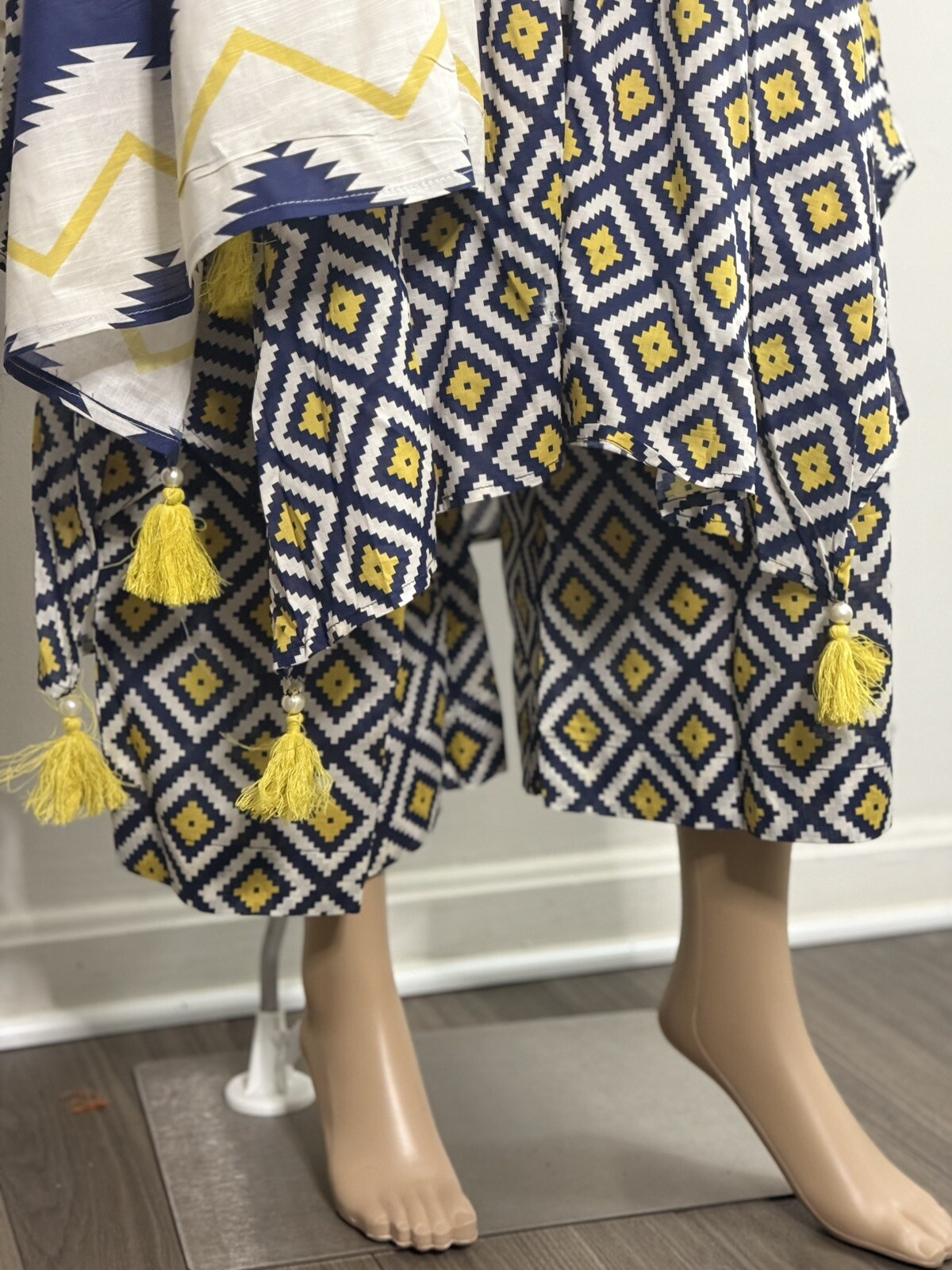 Pakistani Branded Casual Wear Lawn Shalwar Kameez Ego Women Patterns Yellow Blue