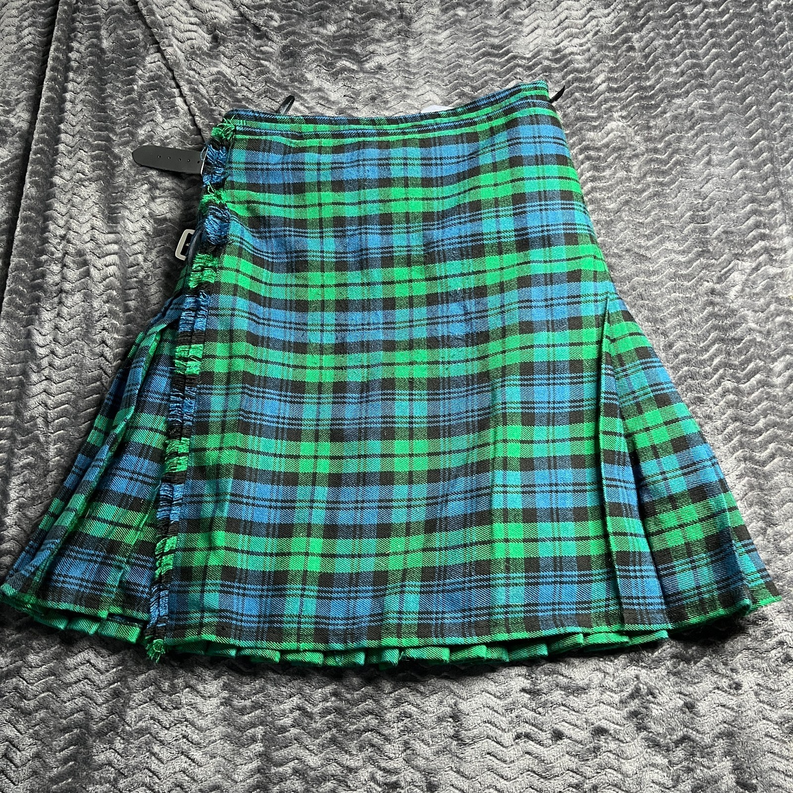Tartan Highland Traditional Pleated Kilt Size 32