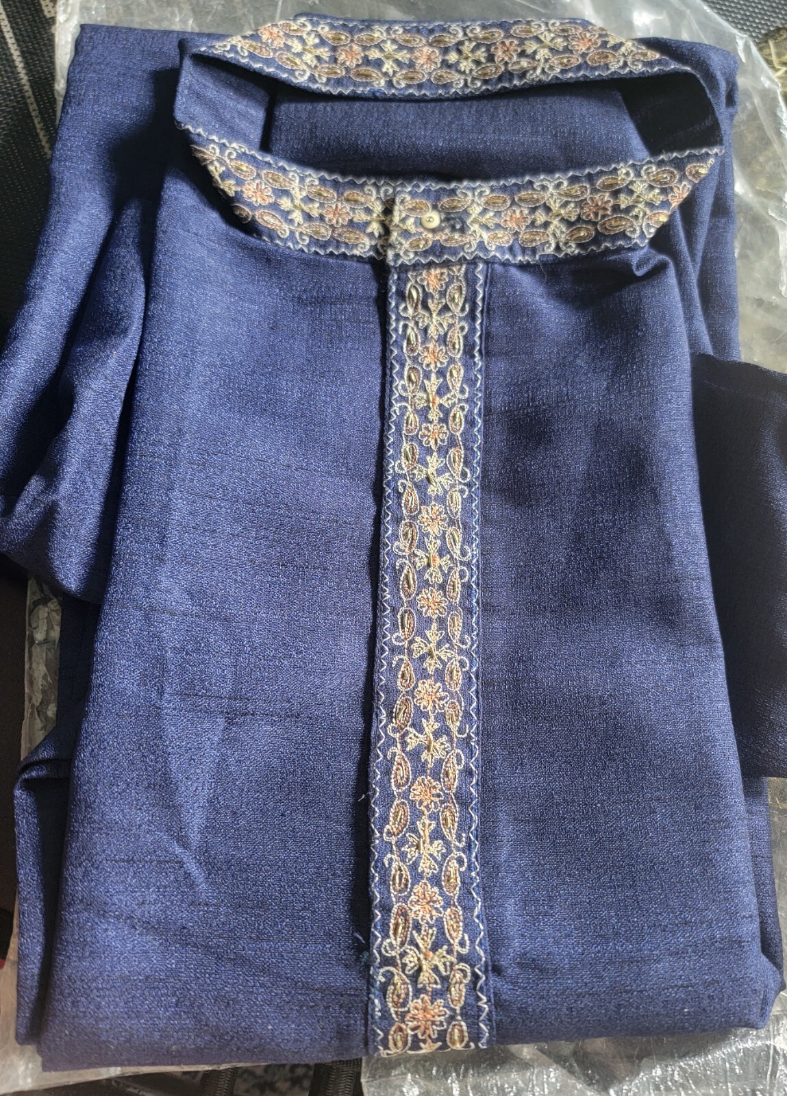 Blue Indian Boys kurta Pajama Set for Age 13