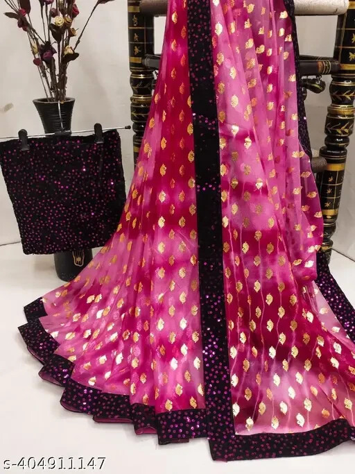 Women’ s Lycra saree Separate Blouse Piece