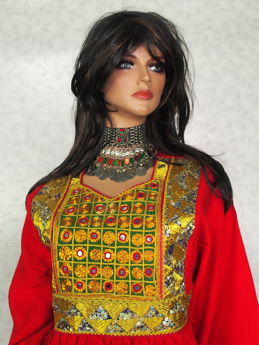 Orient nomads kuchi costume afghan dress tribal dance afghanistan dress