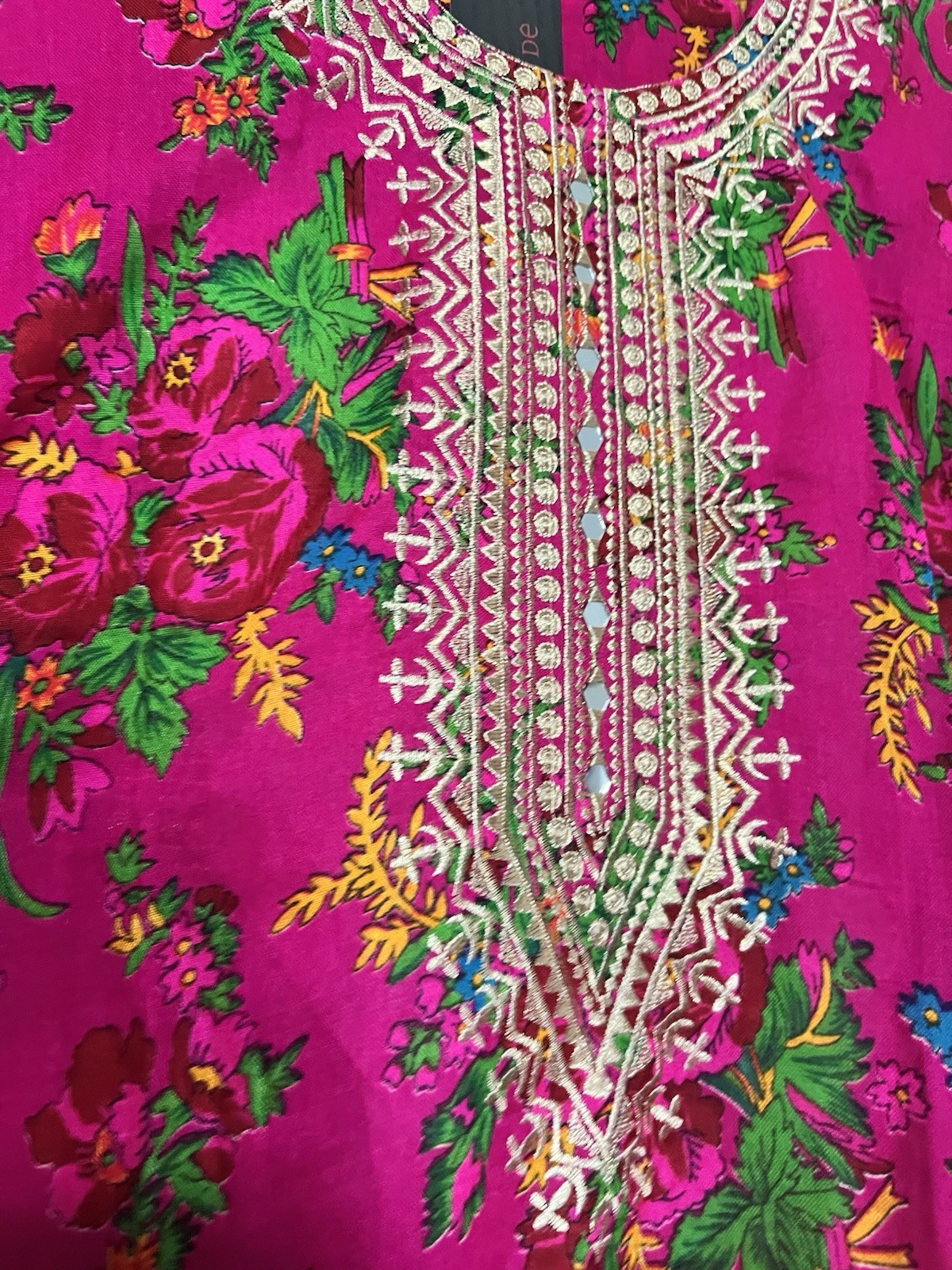 Pakistani Shalwar Kameez Stitched New Floral 2 Piece Free Shipping