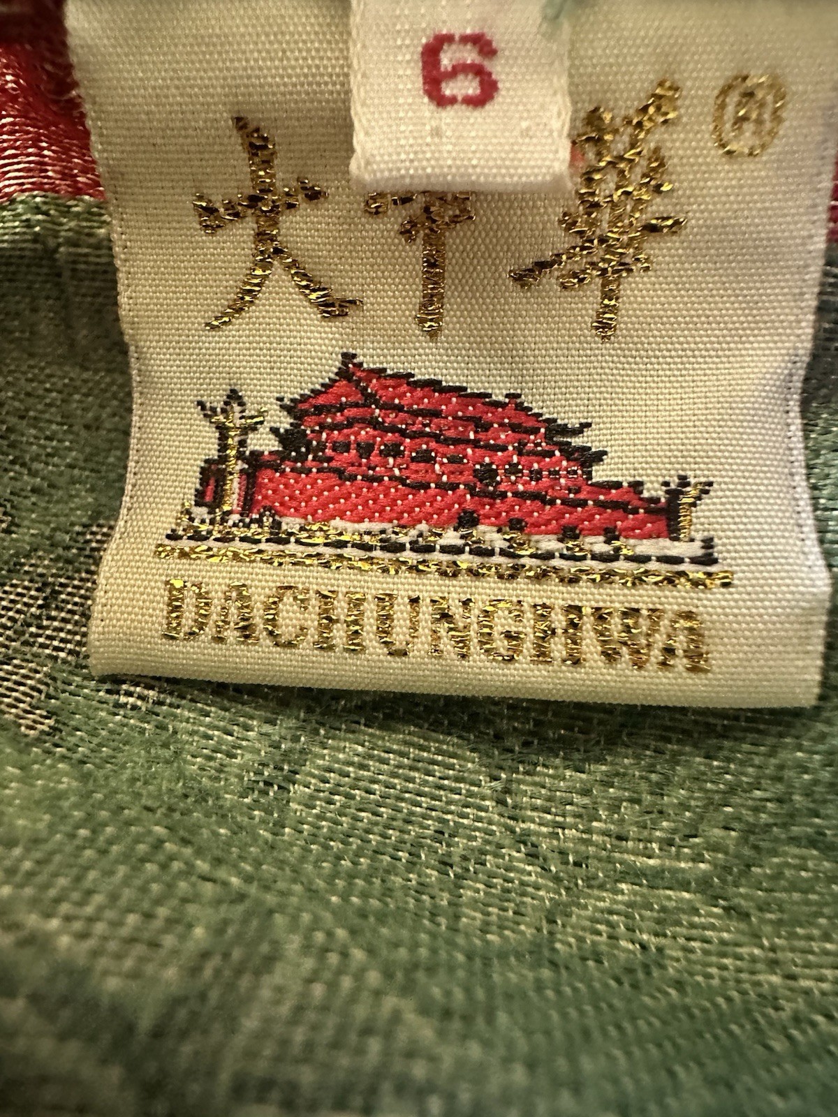Silk Asian Set Size 6 Child By Dachunghwa