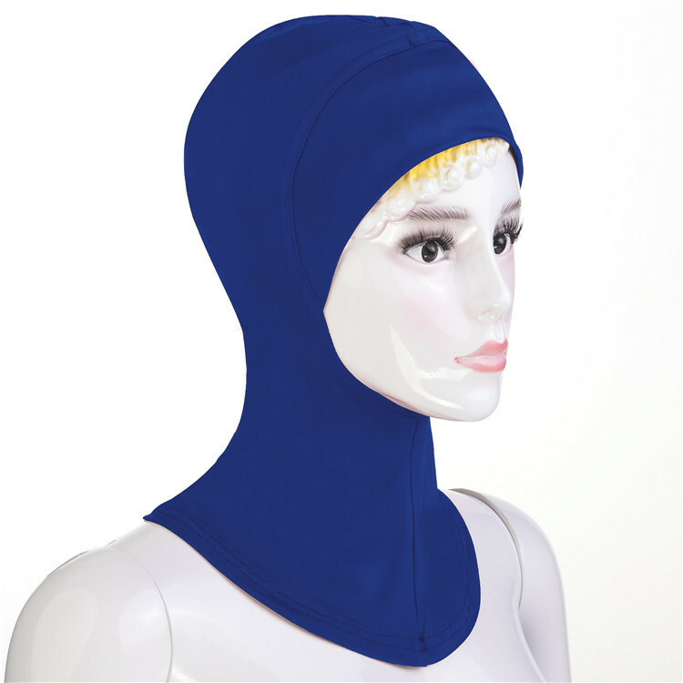 Ramadan Muslim UnderScarf Women Hat Cap Bone Bonnet Full Cover Hijab Amira Islam