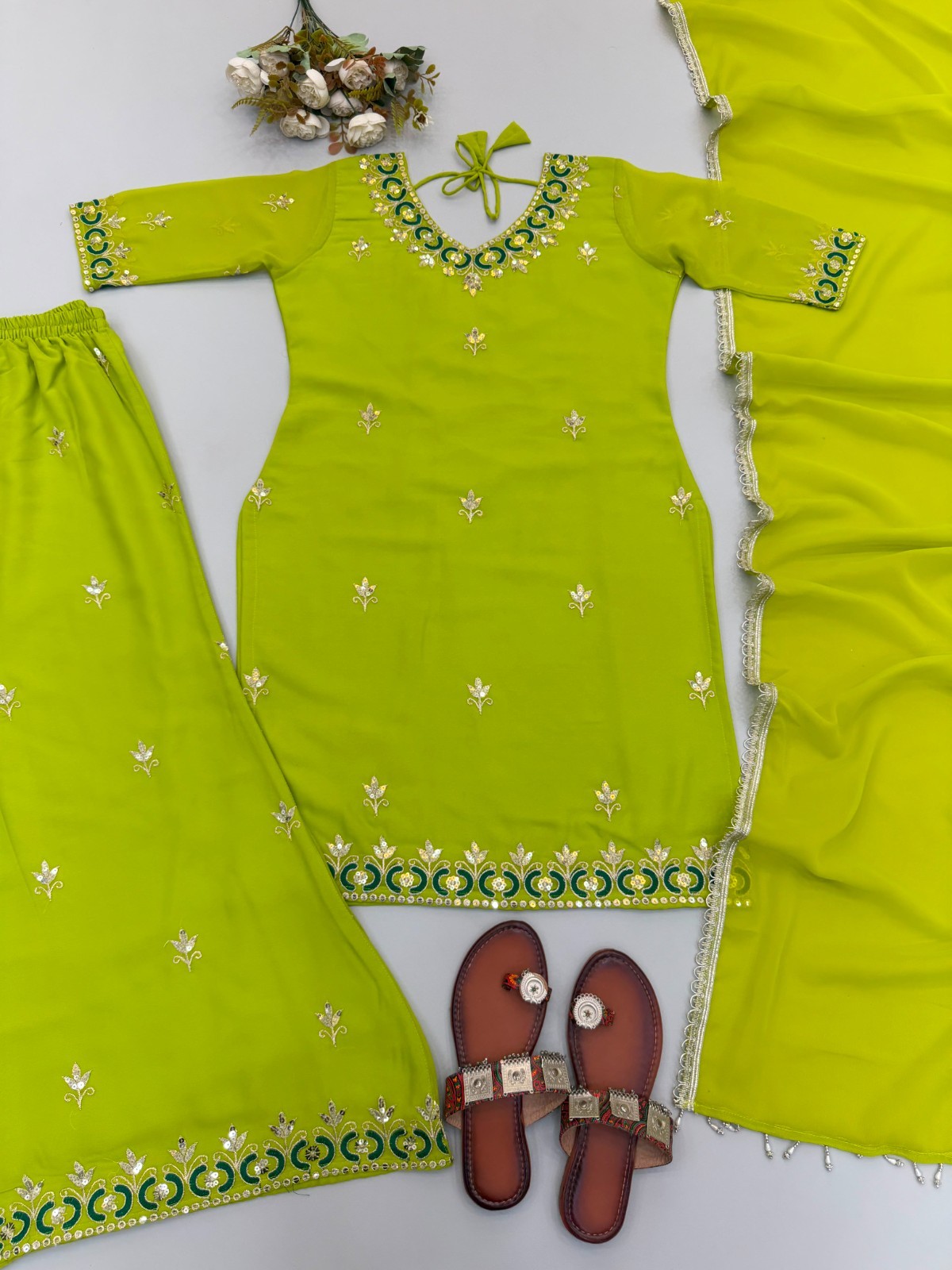 Sharara Plazzo Suit