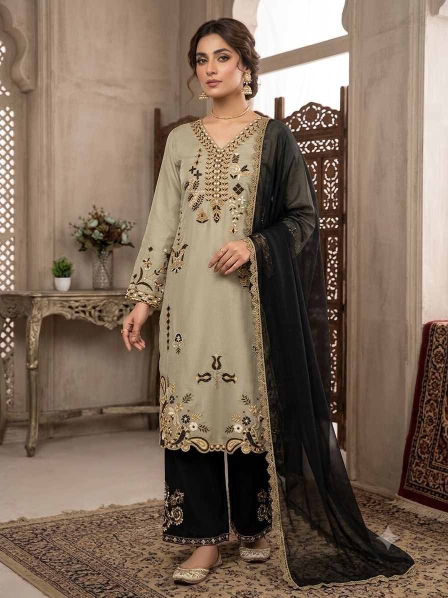 SHARARA PLAZOO SUIT PARTY WEAR PAKISTANI WEDDING SALWAR KAMEEZ PALAZOO SUIT