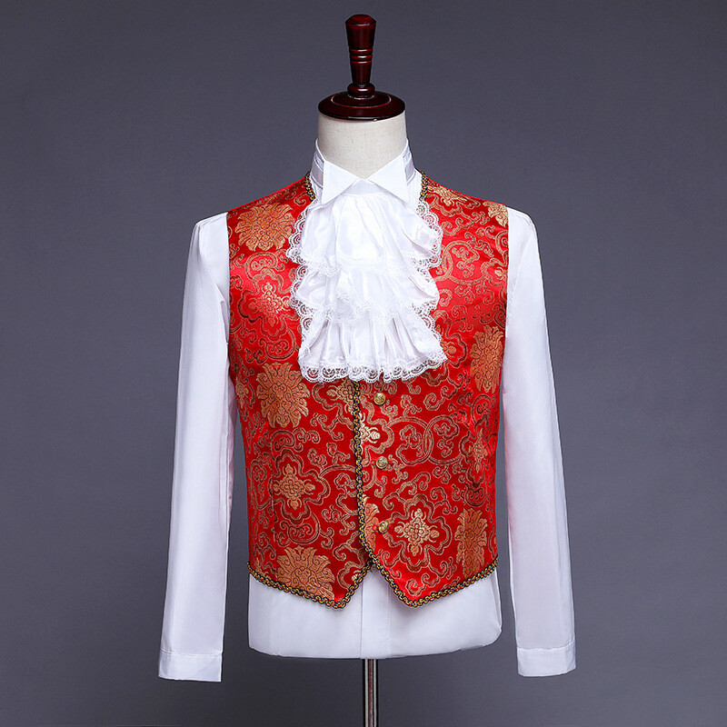 Adult Men’s Palace Dress Performance Costume Retro Steam Age Costume 3pc set