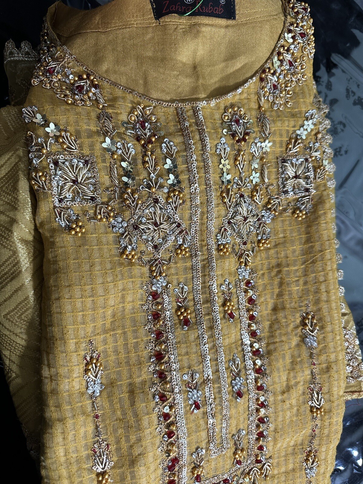 Zahra Rubab Premium Gharara Dress Going On SALE -SMALL & Med – $75 Free Shipping