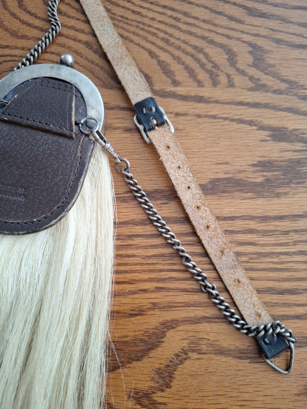 Genuine Horsehair Scottish Dress Sporran