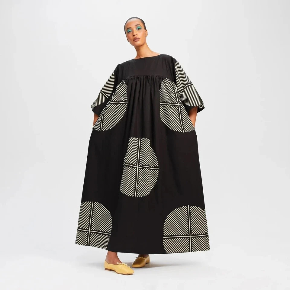 Most Beautiful Black kaftan, Night Wear Caftan , Rayon Cotton Kaftan, J5755
