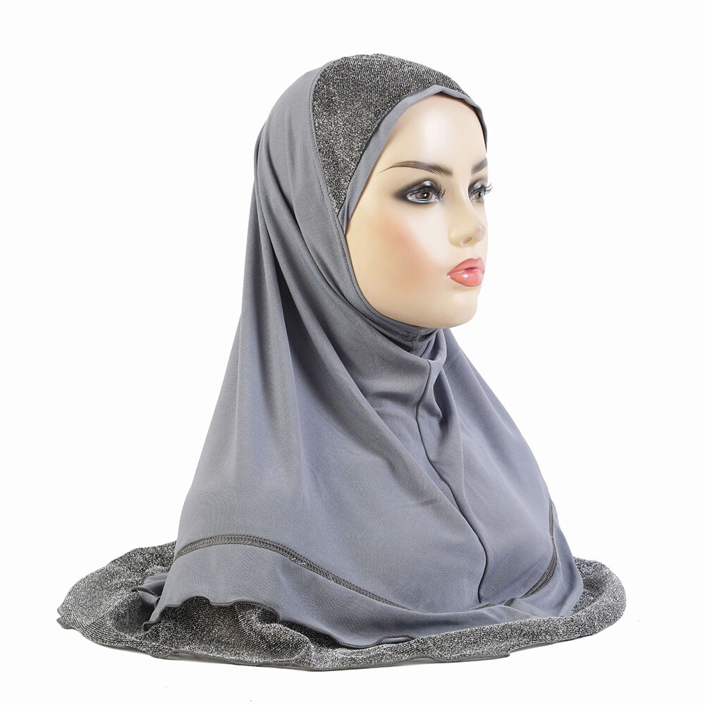 Women’s Muslim Hijab Scarf Head Wrap Bonnet Headscarf Turban Hijabs 12 Colors