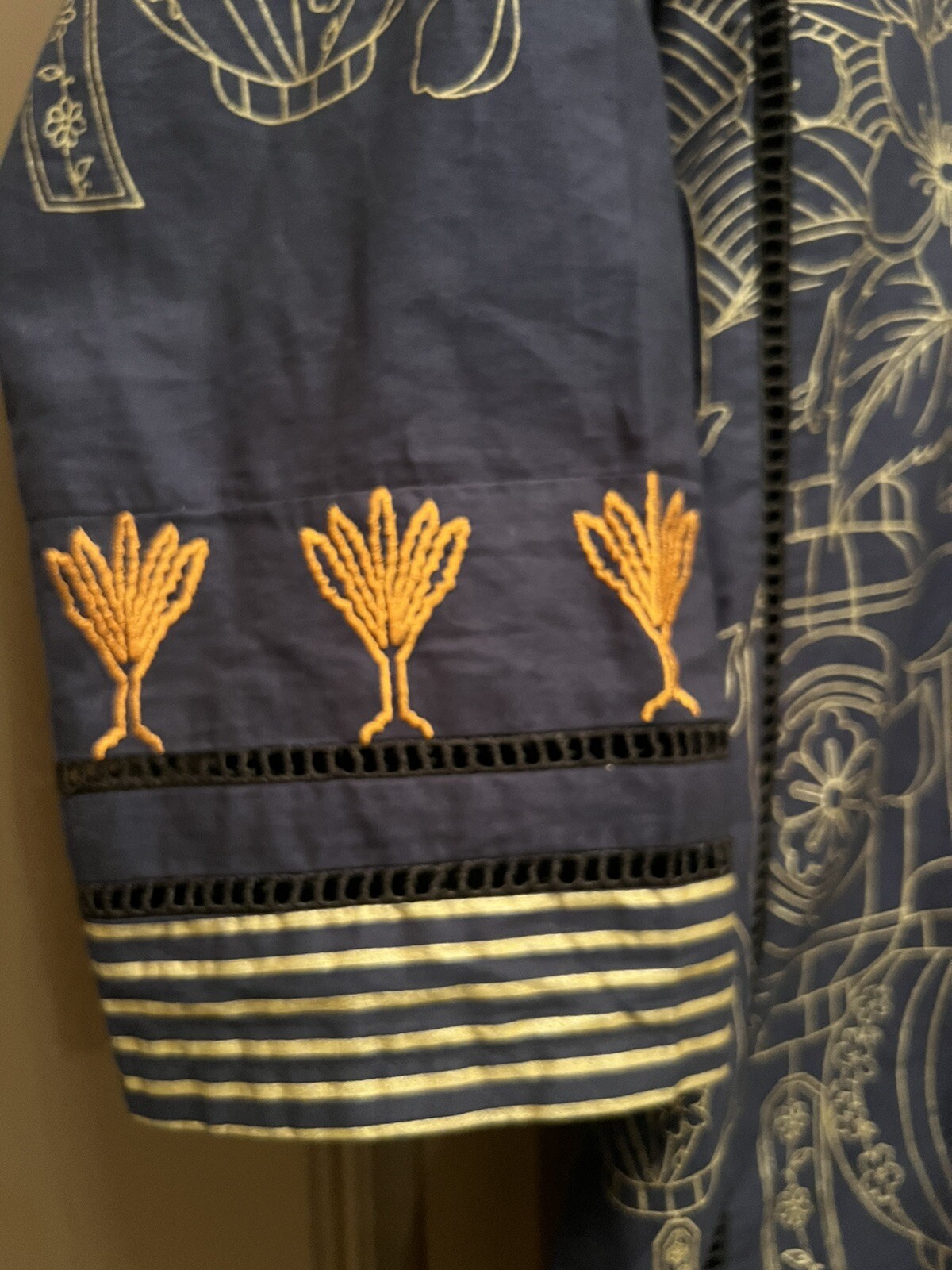 Beechtree India Dress Size 8 Instagram Navy Silver Pakistani Dress Kurta